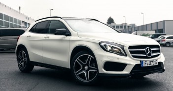 Fahrbericht: So fährt sich der neue Mercedes-Benz GLA (X156)! Mercedes-Benz GLA (X156) 2014 Front in weiß