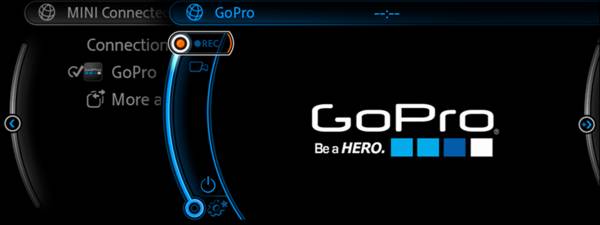 BMW & GoPro machen gemeinsame Sache… BMW MINI Connected ready App mit GoPro Logo